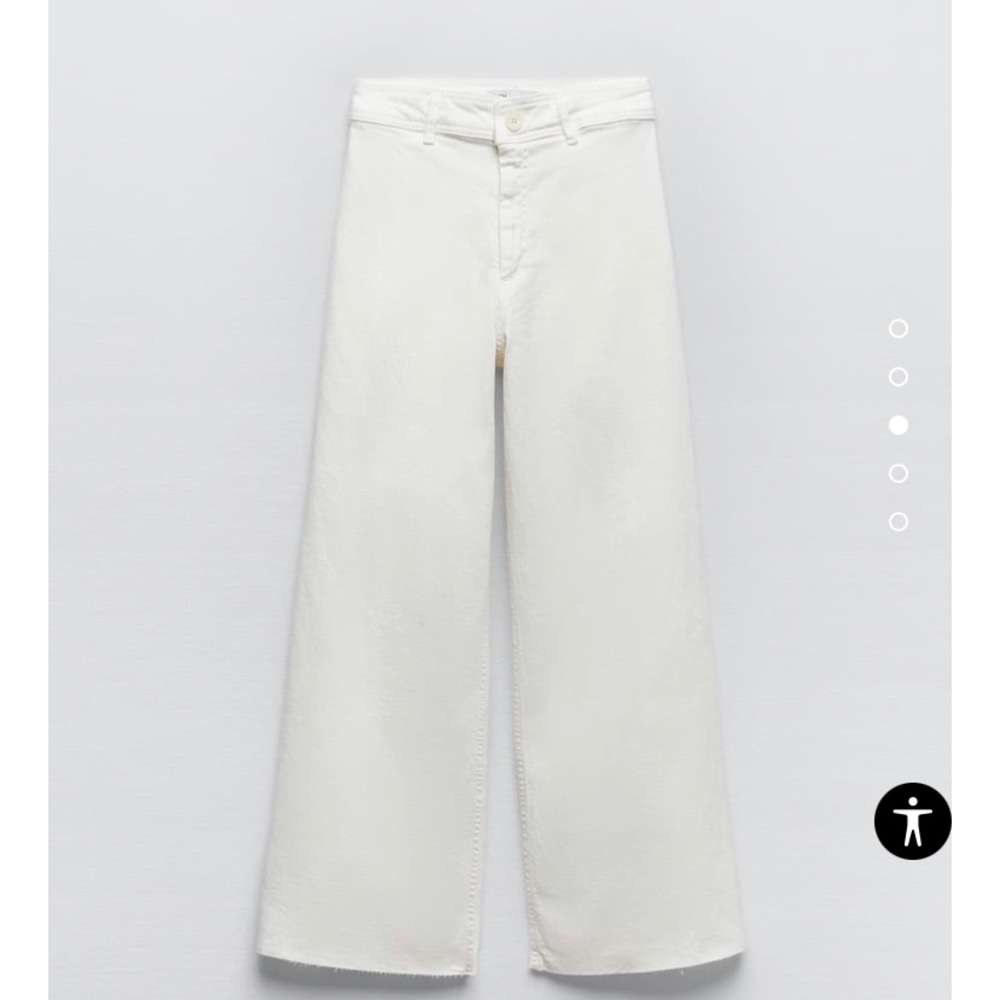 white jeans (zara)